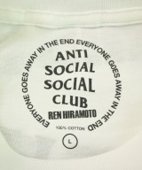 ANTI SOCIAL SOCIAL CLUB（アンチソーシャルソーシャルクラブ）Tシャツ・カットソー 白 サイズ:L メンズ/2200643475137