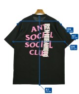 ANTI SOCIAL SOCIAL CLUB（アンチソーシャルソーシャルクラブ）Tシャツ・カットソー 黒 サイズ:XL メンズ/2200643475151