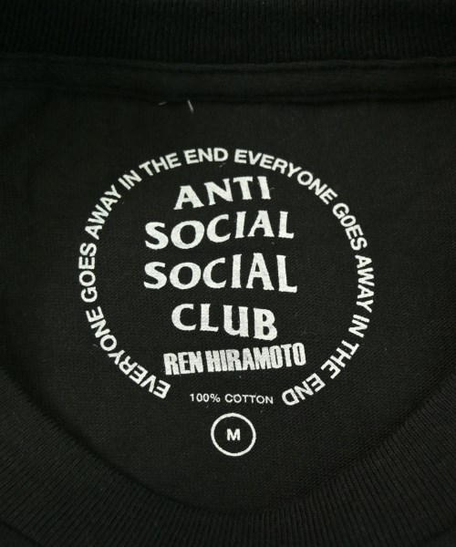 ANTI SOCIAL SOCIAL CLUB（アンチソーシャルソーシャルクラブ）Tシャツ・カットソー 黒 サイズ:M メンズ/2200643475175