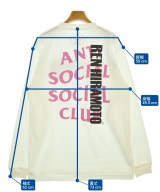 ANTI SOCIAL SOCIAL CLUB（アンチソーシャルソーシャルクラブ）Tシャツ・カットソー 白 サイズ:L メンズ/2200643475182