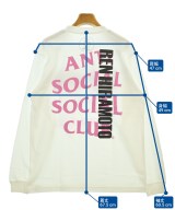 ANTI SOCIAL SOCIAL CLUB（アンチソーシャルソーシャルクラブ）Tシャツ・カットソー 白 サイズ:M メンズ/2200643475212
