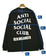 ANTI SOCIAL SOCIAL CLUB（アンチソーシャルソーシャルクラブ）Tシャツ・カットソー 黒 サイズ:L メンズ/2200643475236