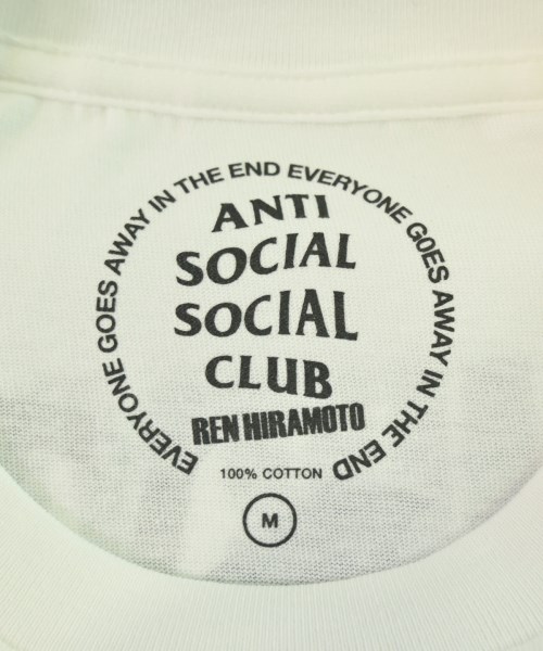 ANTI SOCIAL SOCIAL CLUB（アンチソーシャルソーシャルクラブ）Tシャツ・カットソー 白 サイズ:M メンズ/2200643475274
