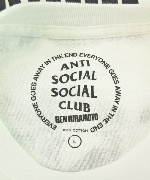 ANTI SOCIAL SOCIAL CLUB（アンチソーシャルソーシャルクラブ）Tシャツ・カットソー 白 サイズ:L メンズ/2200643475298