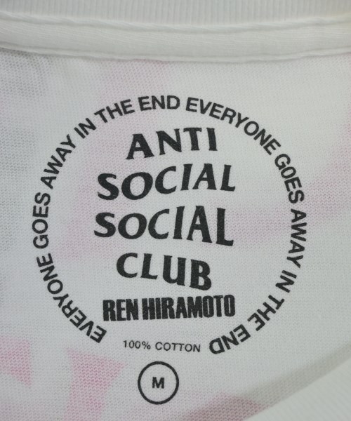 ANTI SOCIAL SOCIAL CLUB（アンチソーシャルソーシャルクラブ）Tシャツ・カットソー 白 サイズ:M メンズ/2200643475366