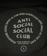 ANTI SOCIAL SOCIAL CLUB（アンチソーシャルソーシャルクラブ）Tシャツ・カットソー 黒 サイズ:S メンズ/2200672219221