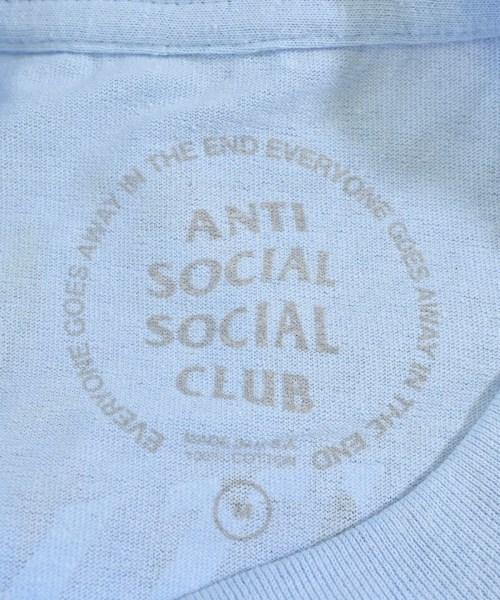 ANTI SOCIAL SOCIAL CLUB（アンチソーシャルソーシャルクラブ）Tシャツ・カットソー 青 サイズ:M メンズ/2200700536061