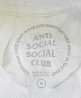 ANTI SOCIAL SOCIAL CLUB（アンチソーシャルソーシャルクラブ）Tシャツ・カットソー 白 サイズ:M メンズ/2200700536085