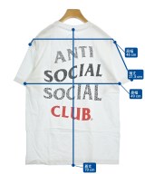 ANTI SOCIAL SOCIAL CLUB（アンチソーシャルソーシャルクラブ）Tシャツ・カットソー 白 サイズ:M メンズ/2200700536085