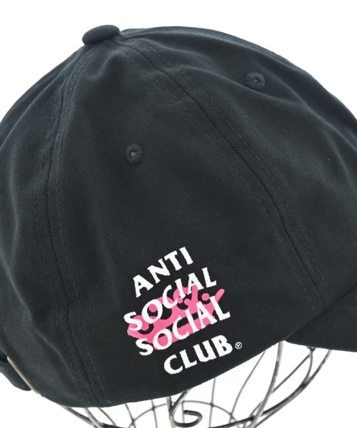 ANTI SOCIAL SOCIAL CLUB（アンチソーシャルソーシャルクラブ）キャップ 黒 サイズ:F メンズ/2200700536108