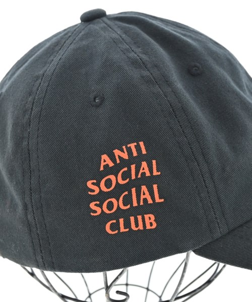 ANTI SOCIAL SOCIAL CLUB（アンチソーシャルソーシャルクラブ）キャップ 黒 サイズ:- メンズ/2200712613095