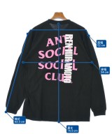 ANTI SOCIAL SOCIAL CLUB（アンチソーシャルソーシャルクラブ）Tシャツ・カットソー 黒 サイズ:XL メンズ/2200645045017