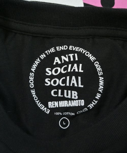 ANTI SOCIAL SOCIAL CLUB（アンチソーシャルソーシャルクラブ）Tシャツ・カットソー 黒 サイズ:L メンズ/2200645045024