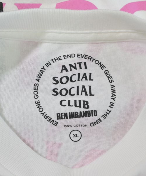 ANTI SOCIAL SOCIAL CLUB（アンチソーシャルソーシャルクラブ）Tシャツ・カットソー 白 サイズ:XL メンズ/2200645045031