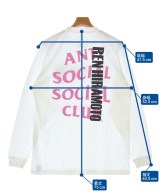ANTI SOCIAL SOCIAL CLUB（アンチソーシャルソーシャルクラブ）Tシャツ・カットソー 白 サイズ:L メンズ/2200645045048