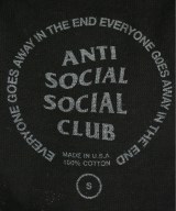 ANTI SOCIAL SOCIAL CLUB（アンチソーシャルソーシャルクラブ）Tシャツ・カットソー 黒 サイズ:S メンズ/2200634044045