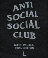 ANTI SOCIAL SOCIAL CLUB（アンチソーシャルソーシャルクラブ）Tシャツ・カットソー 黒 サイズ:L メンズ/2200645638103