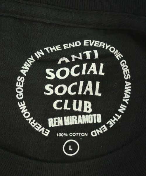 ANTI SOCIAL SOCIAL CLUB（アンチソーシャルソーシャルクラブ）Tシャツ・カットソー 黒 サイズ:L メンズ/2200703619181