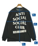ANTI SOCIAL SOCIAL CLUB（アンチソーシャルソーシャルクラブ）Tシャツ・カットソー 黒 サイズ:L メンズ/2200703619198