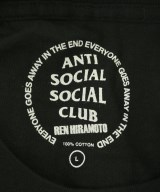 ANTI SOCIAL SOCIAL CLUB（アンチソーシャルソーシャルクラブ）Tシャツ・カットソー 黒 サイズ:L メンズ/2200703619204