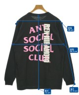 ANTI SOCIAL SOCIAL CLUB（アンチソーシャルソーシャルクラブ）Tシャツ・カットソー 黒 サイズ:L メンズ/2200703619235