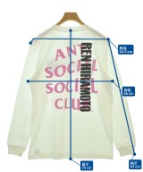 ANTI SOCIAL SOCIAL CLUB（アンチソーシャルソーシャルクラブ）Tシャツ・カットソー 白 サイズ:M メンズ/2200703619259