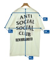ANTI SOCIAL SOCIAL CLUB（アンチソーシャルソーシャルクラブ）Tシャツ・カットソー 白 サイズ:XL メンズ/2200703619303