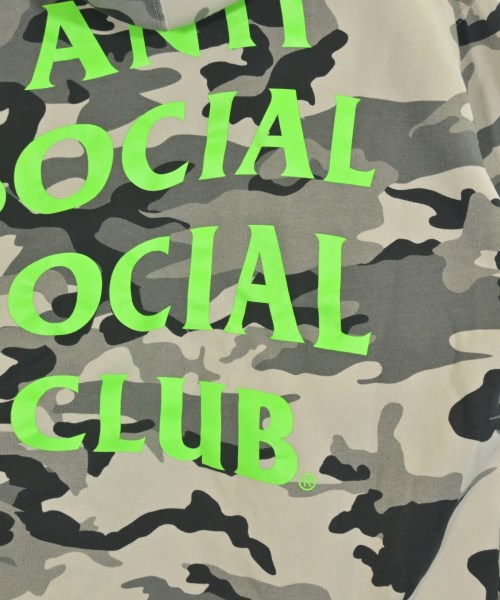 ANTI SOCIAL SOCIAL CLUB（アンチソーシャルソーシャルクラブ）パーカー グレー サイズ:M メンズ/2200664256036