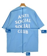 ANTI SOCIAL SOCIAL CLUB（アンチソーシャルソーシャルクラブ）Tシャツ・カットソー 青 サイズ:XL メンズ/2200681989108