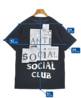 ANTI SOCIAL SOCIAL CLUB（アンチソーシャルソーシャルクラブ）Tシャツ・カットソー 黒 サイズ:S メンズ/2200684561011