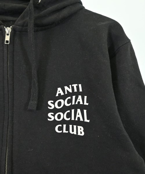 ANTI SOCIAL SOCIAL CLUB（アンチソーシャルソーシャルクラブ）パーカー 黒 サイズ:S メンズ/2200682413015
