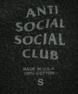 ANTI SOCIAL SOCIAL CLUB（アンチソーシャルソーシャルクラブ）パーカー 黒 サイズ:S メンズ/2200682413015