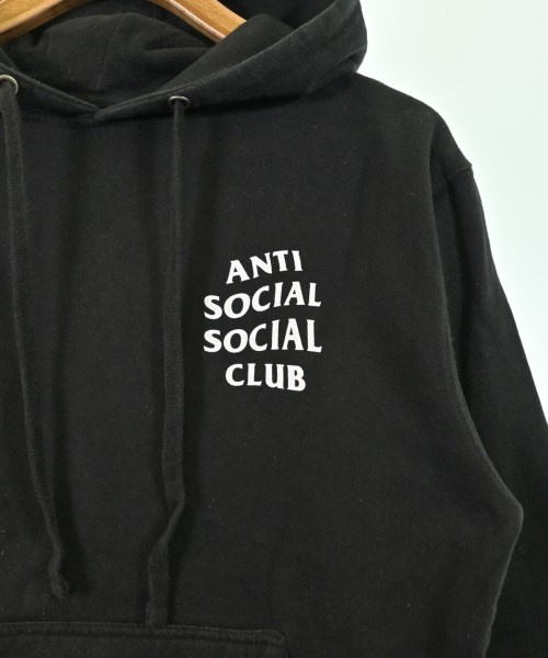 ANTI SOCIAL SOCIAL CLUB（アンチソーシャルソーシャルクラブ）パーカー 黒 サイズ:S メンズ/2200682413022