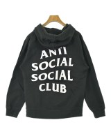 ANTI SOCIAL SOCIAL CLUB（アンチソーシャルソーシャルクラブ）パーカー 黒 サイズ:S メンズ/2200682413022