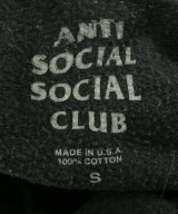ANTI SOCIAL SOCIAL CLUB（アンチソーシャルソーシャルクラブ）パーカー 黒 サイズ:S メンズ/2200682413022