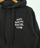 ANTI SOCIAL SOCIAL CLUB（アンチソーシャルソーシャルクラブ）パーカー 黒 サイズ:S メンズ/2200682413022
