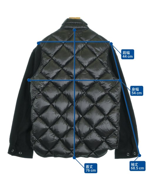 the Shepherd（ザシェパード）ダウンジャケット/ダウンベスト 黒 サイズ:2(M位) メンズ/2200638040012
