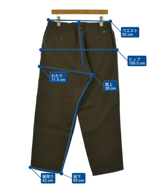 the Shepherd（ザシェパード）スラックス 茶 サイズ:2(M位) メンズ/2200659138033