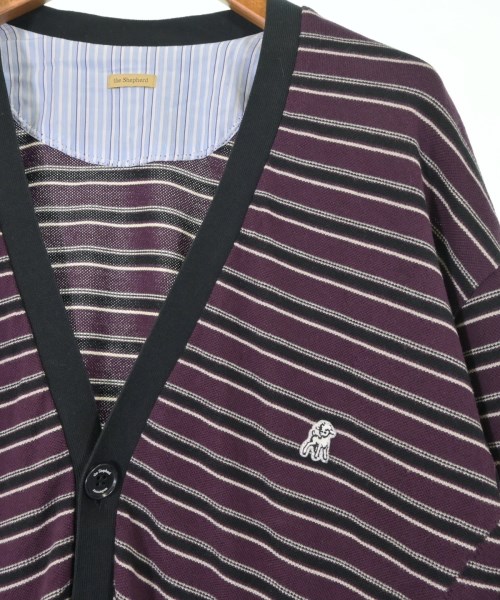the Shepherd（ザシェパード）カーディガン 紫 サイズ:3(L位) メンズ/2200645972023