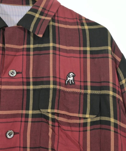 the Shepherd（ザシェパード）カジュアルシャツ 赤 サイズ:3(L位) メンズ/2200664252021