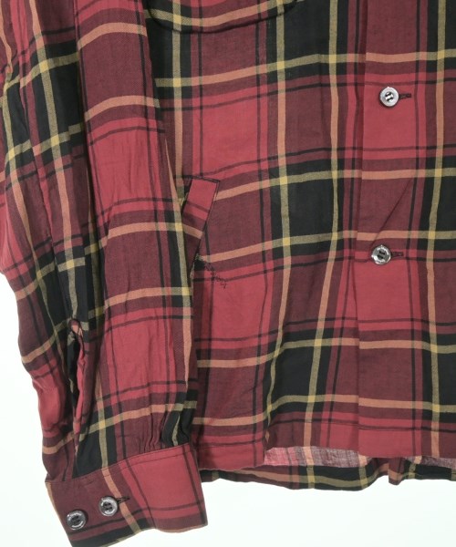 the Shepherd（ザシェパード）カジュアルシャツ 赤 サイズ:3(L位) メンズ/2200664252021