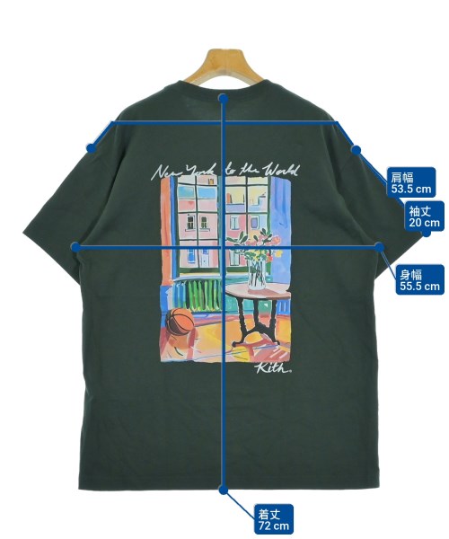 KITH（キス）Tシャツ・カットソー 緑 サイズ:M メンズ/2200635576033