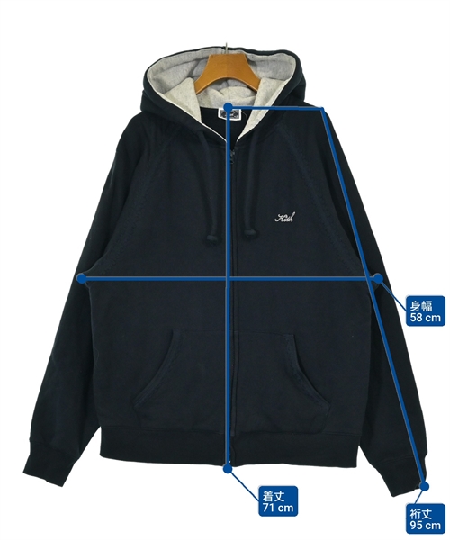 KITH（キス）パーカー 紺 サイズ:M メンズ/2200638523010