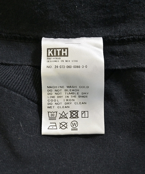 KITH（キス）Tシャツ・カットソー 黒 サイズ:-(M位) メンズ/2200638523263