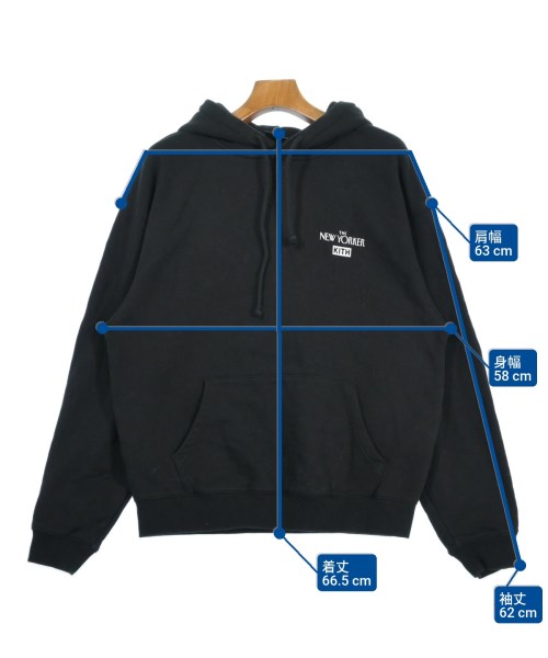 KITH（キス）パーカー 黒 サイズ:M メンズ/2200639582061