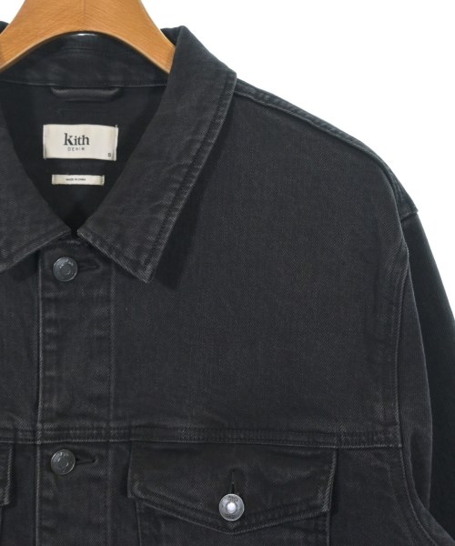 KITH（キス）デニムジャケット 黒 サイズ:S メンズ/2200537466074