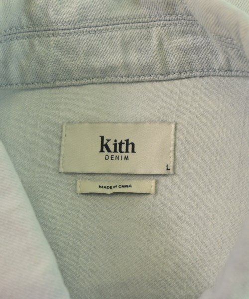 KITH（キス）デニムジャケット 青 サイズ:L メンズ/2200627827044