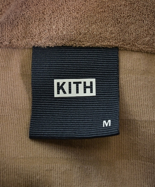 KITH（キス）ポロシャツ ベージュ サイズ:M メンズ/2200627865046