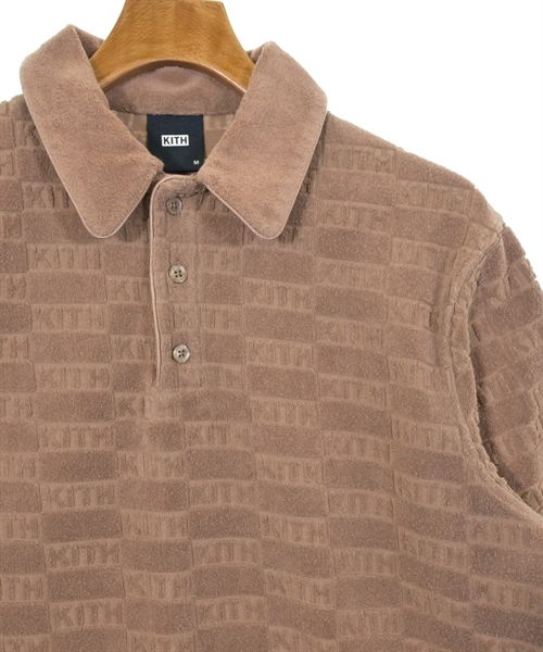 KITH（キス）ポロシャツ ベージュ サイズ:M メンズ/2200627865046