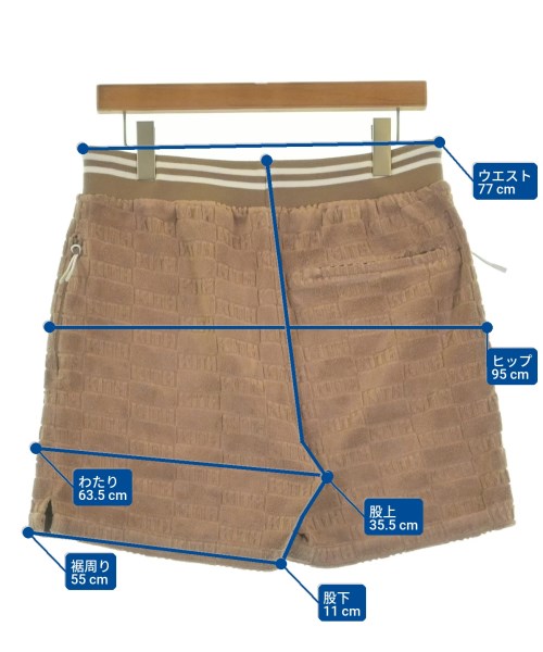 KITH（キス）ショートパンツ 茶 サイズ:S メンズ/2200627865053